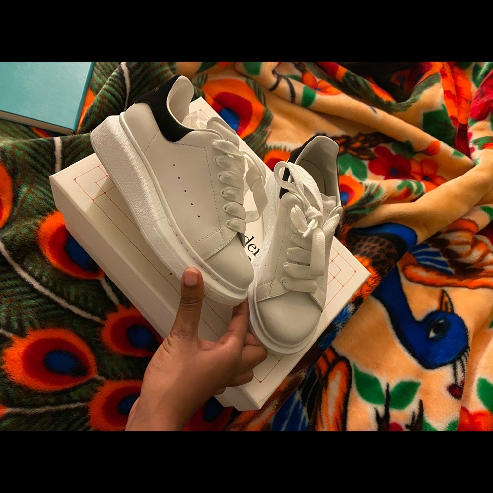 Alexander McQueen Toddler shoe oversized sneakers